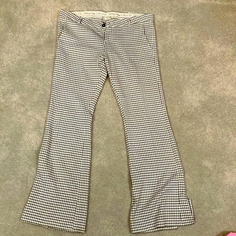 New alysi printed pants slight flare